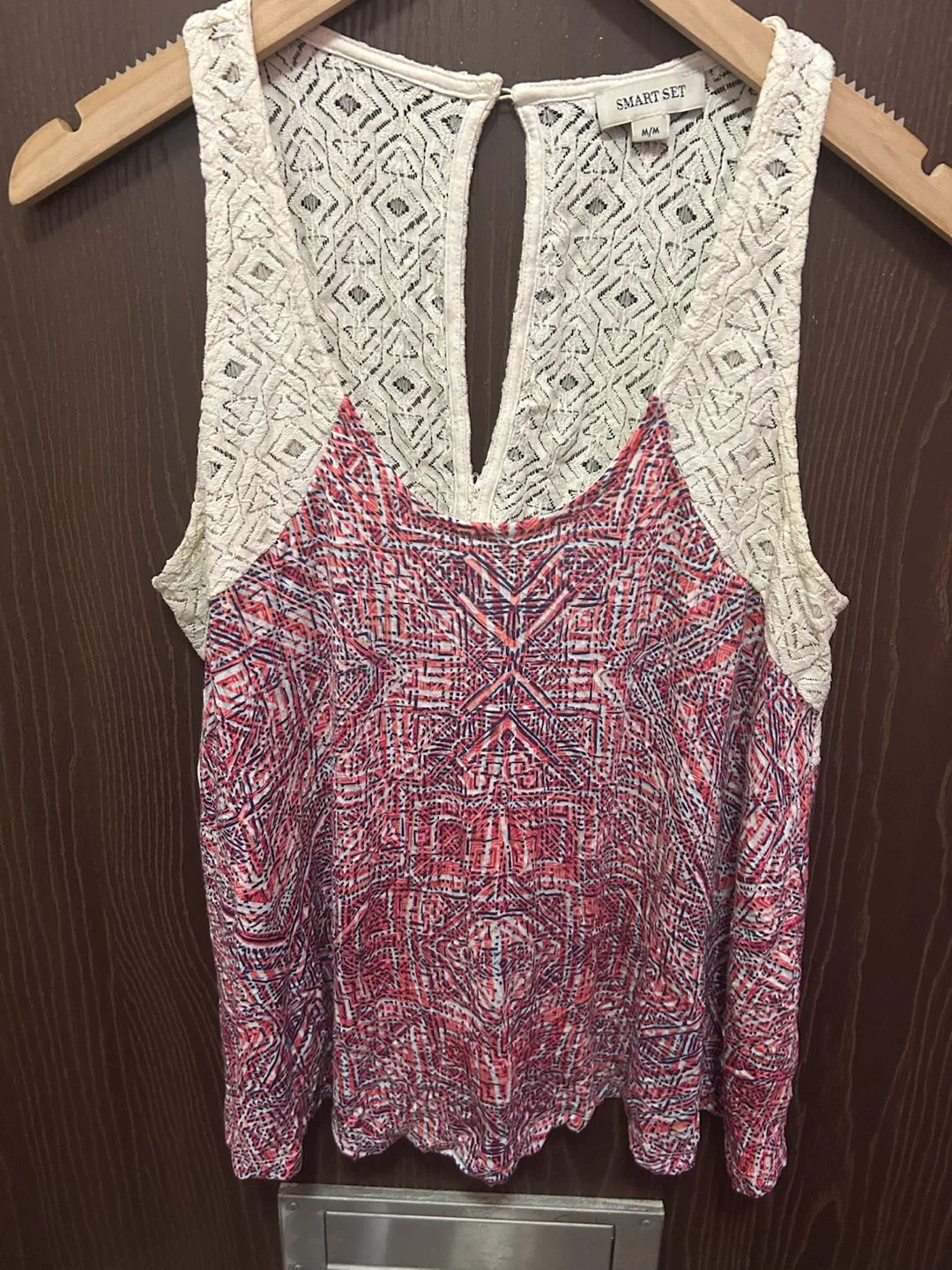 Smart Set M/M Lace Tank Top
