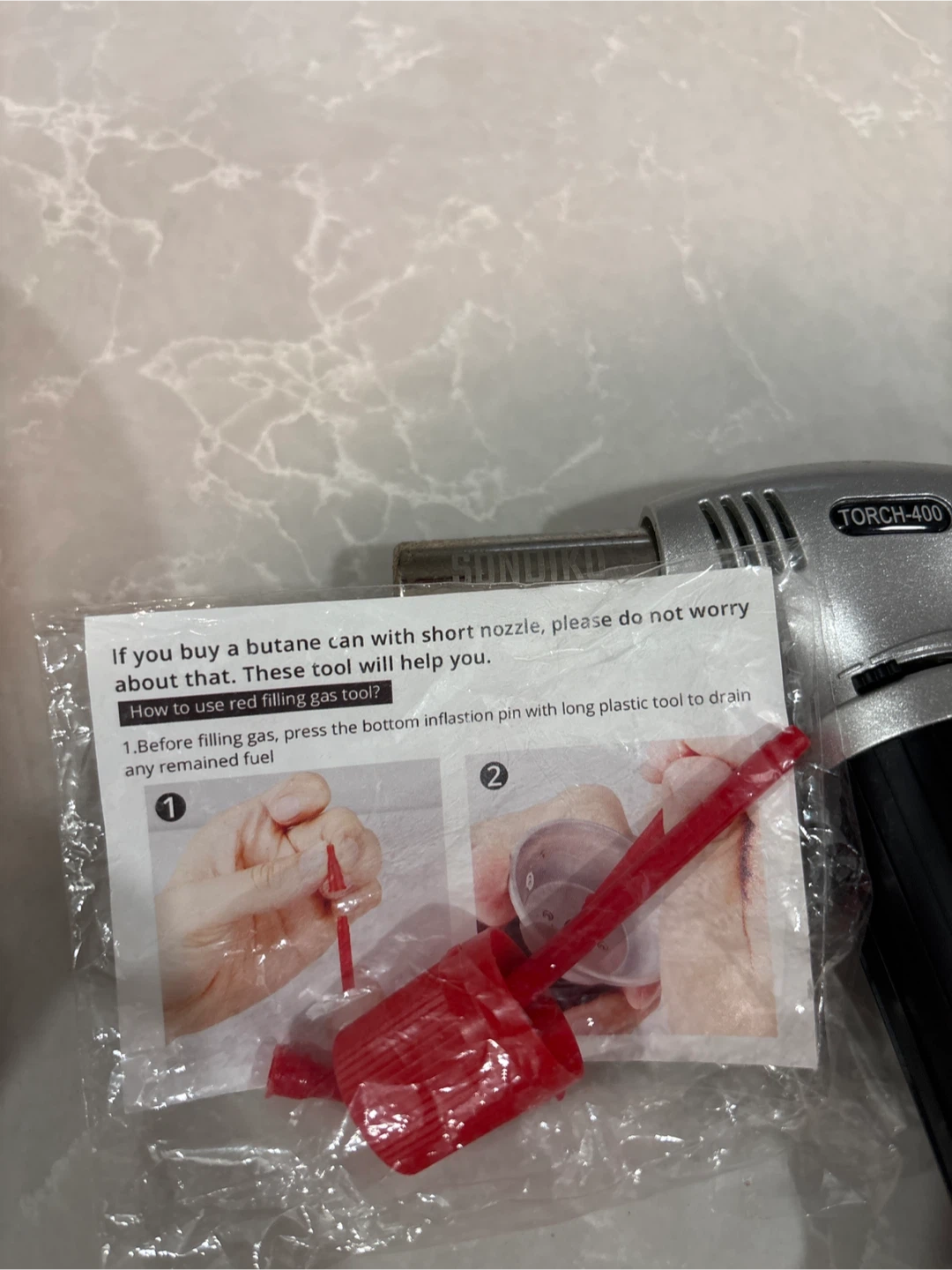 SONDIKO Torch-400 Butane Torch - photo 2