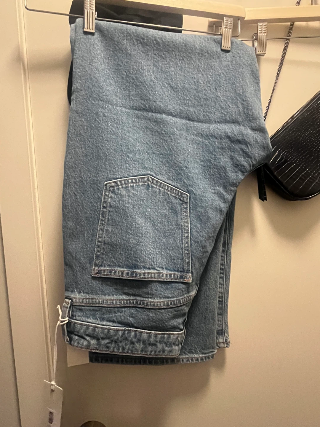DENIM FORUM Salma Super Lo-Rise Baggy Jeans - photo 3