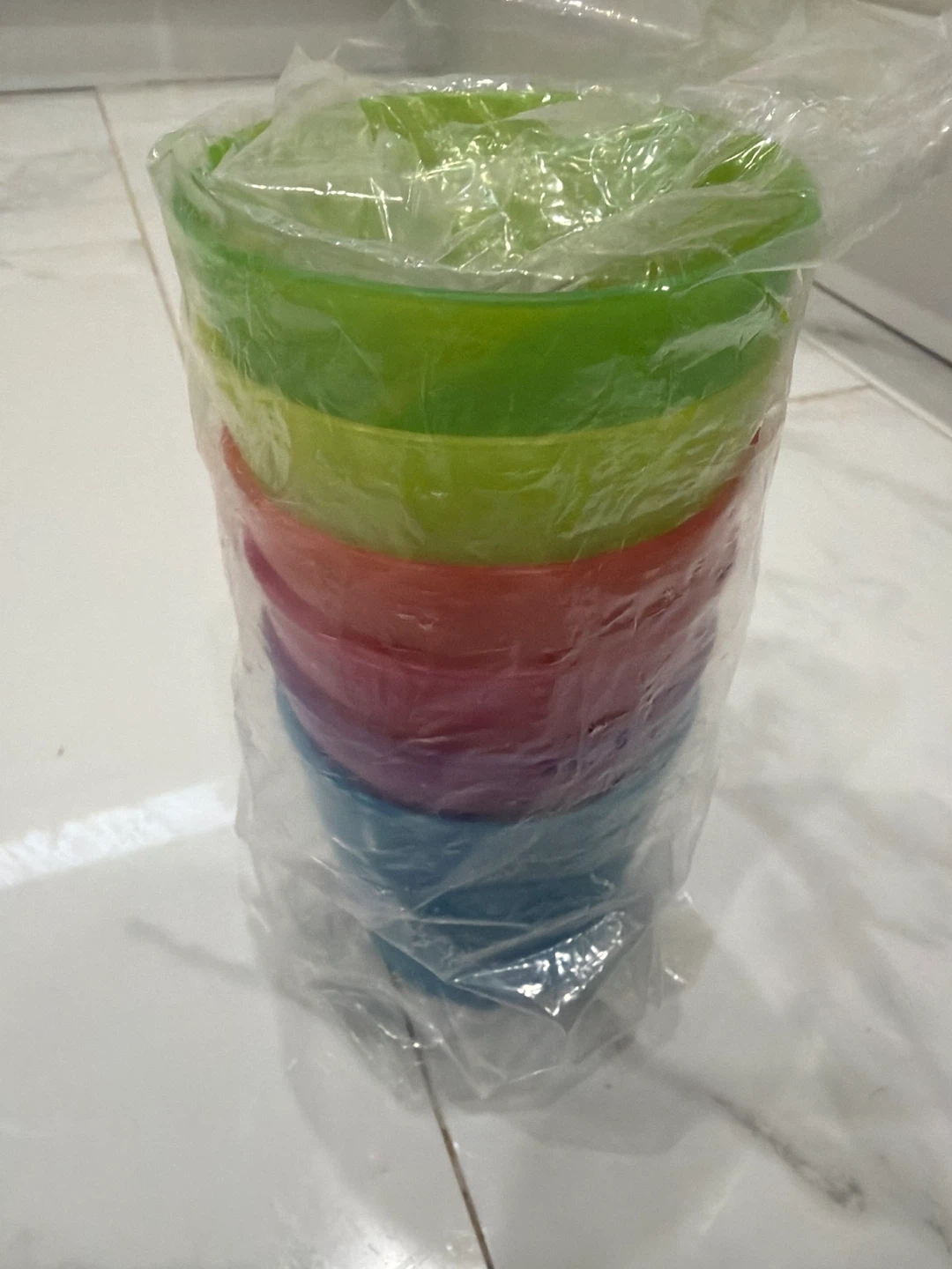 IKEA KALAS Stackable Plastic Cups (Set of 6) - photo 2