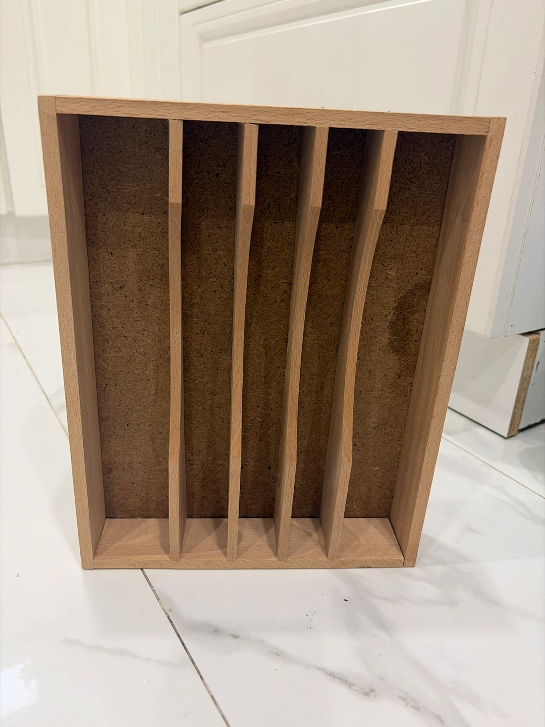Wooden Cutlery Organizer Drawer Tray - photo 3