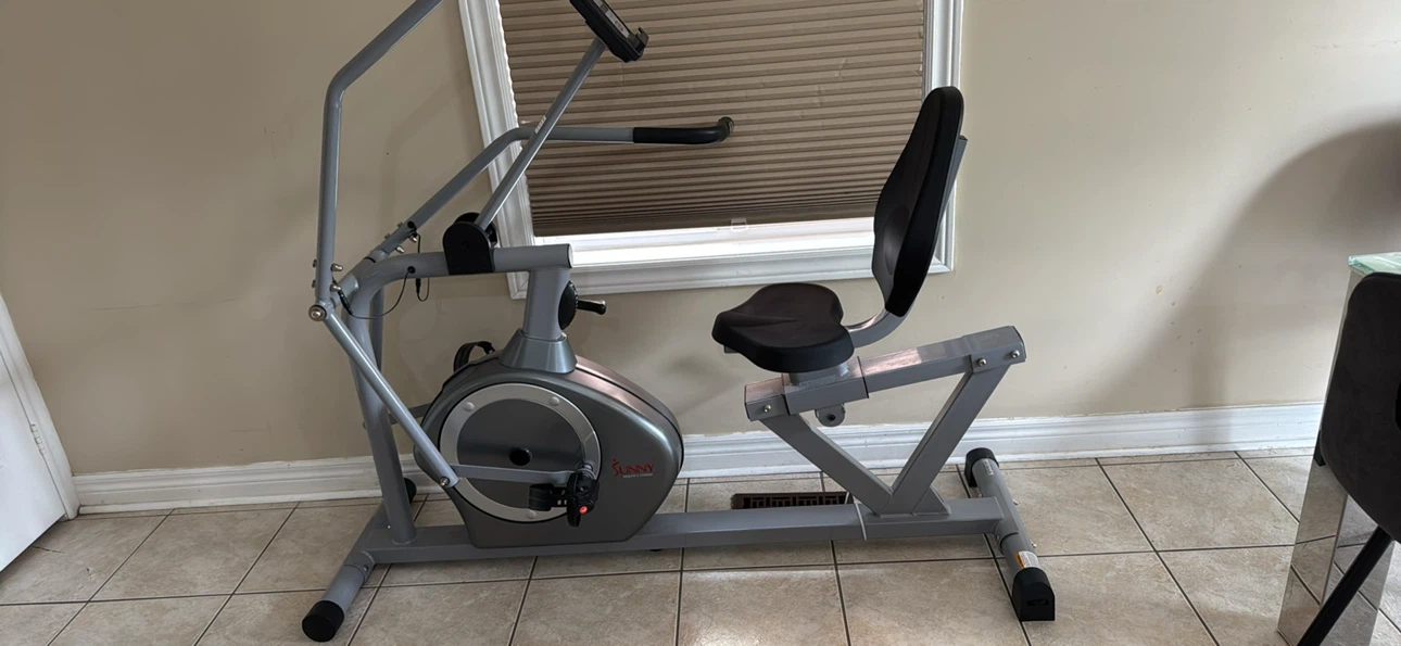 Sunny Health & Fitness Recumbent Bike - photo 2