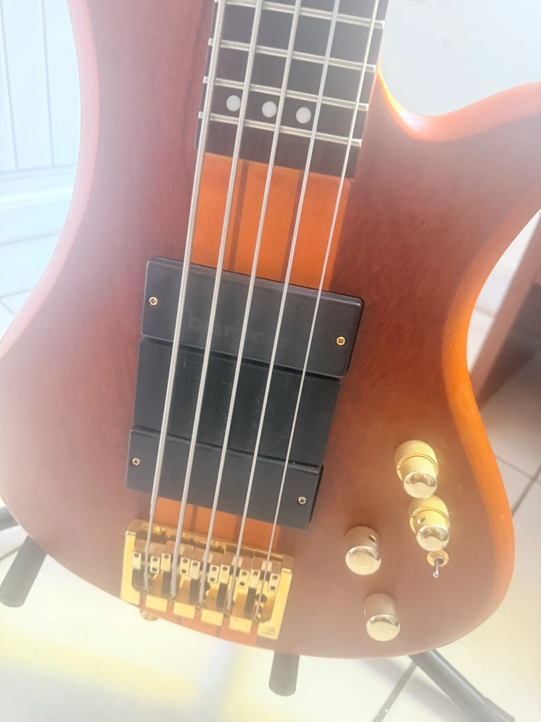 Schecter Diamond Series 5-String Bass Guitar.  Upgraded! - photo 4