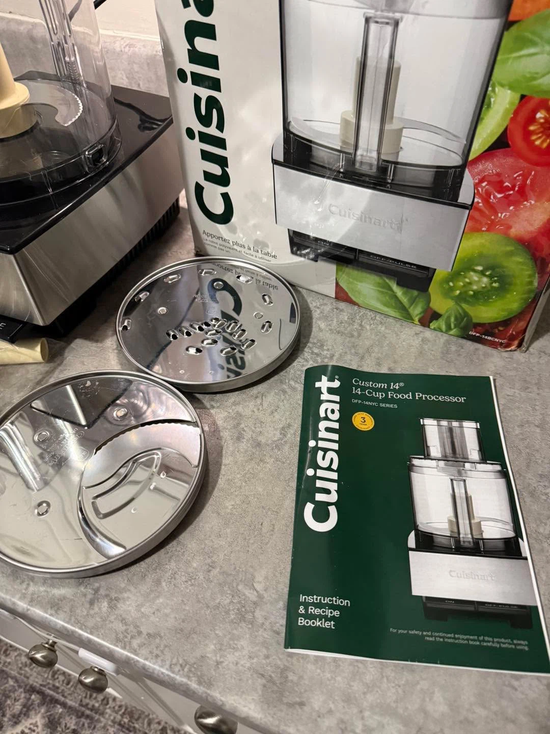 LIKE NEW Cuisinart Food Processor 14-Cup - photo 4