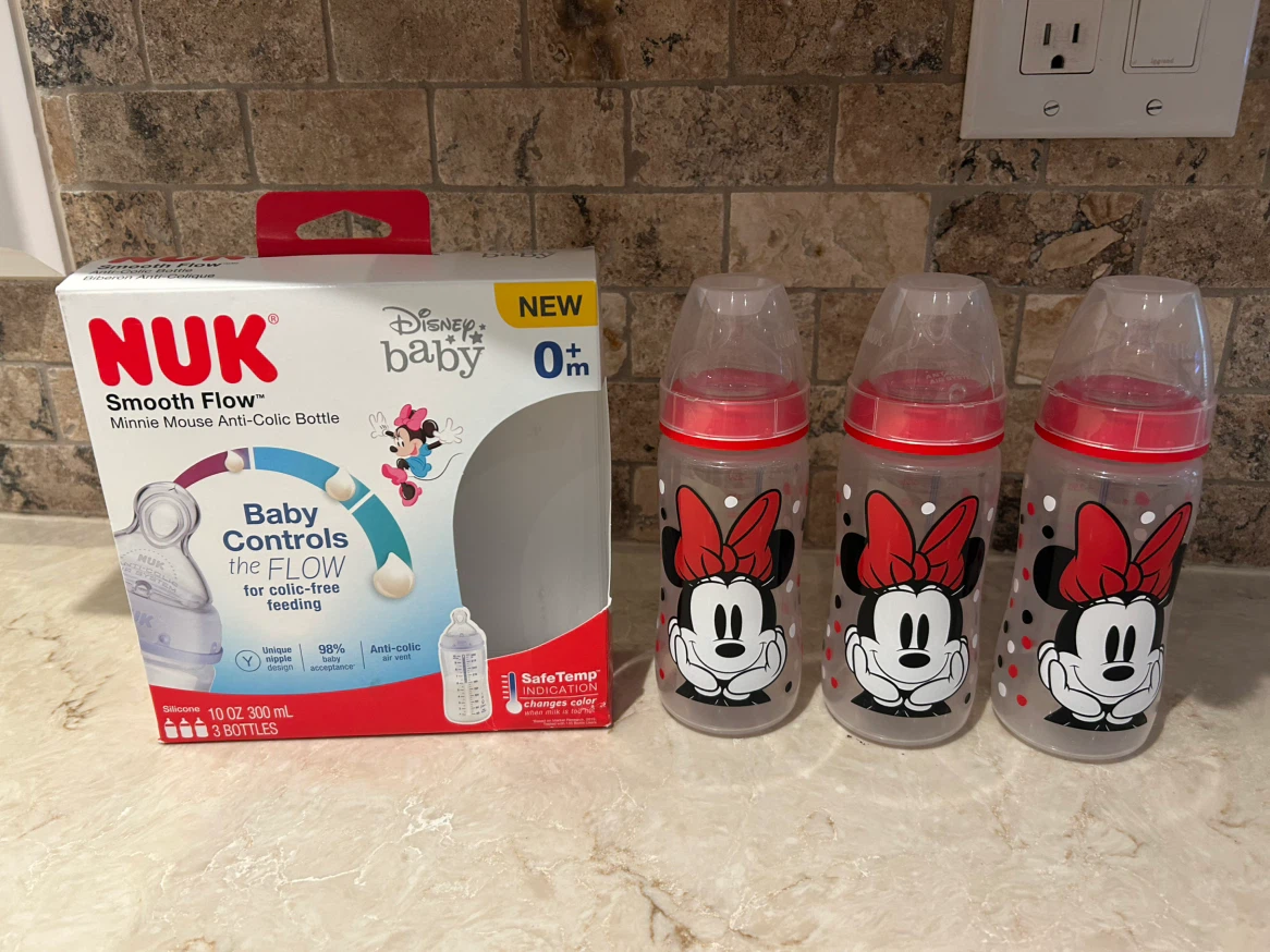 BRAND NEW NUK ANTI-COLIC BOTTLES (READ LISTING)