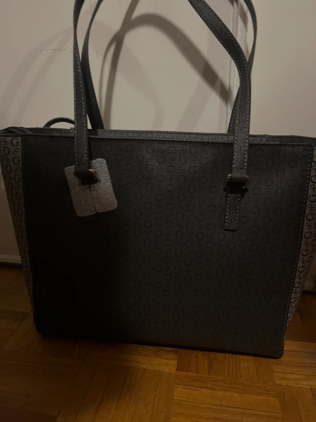 GUESS Grey/Light Grey Tote Bag - photo 2