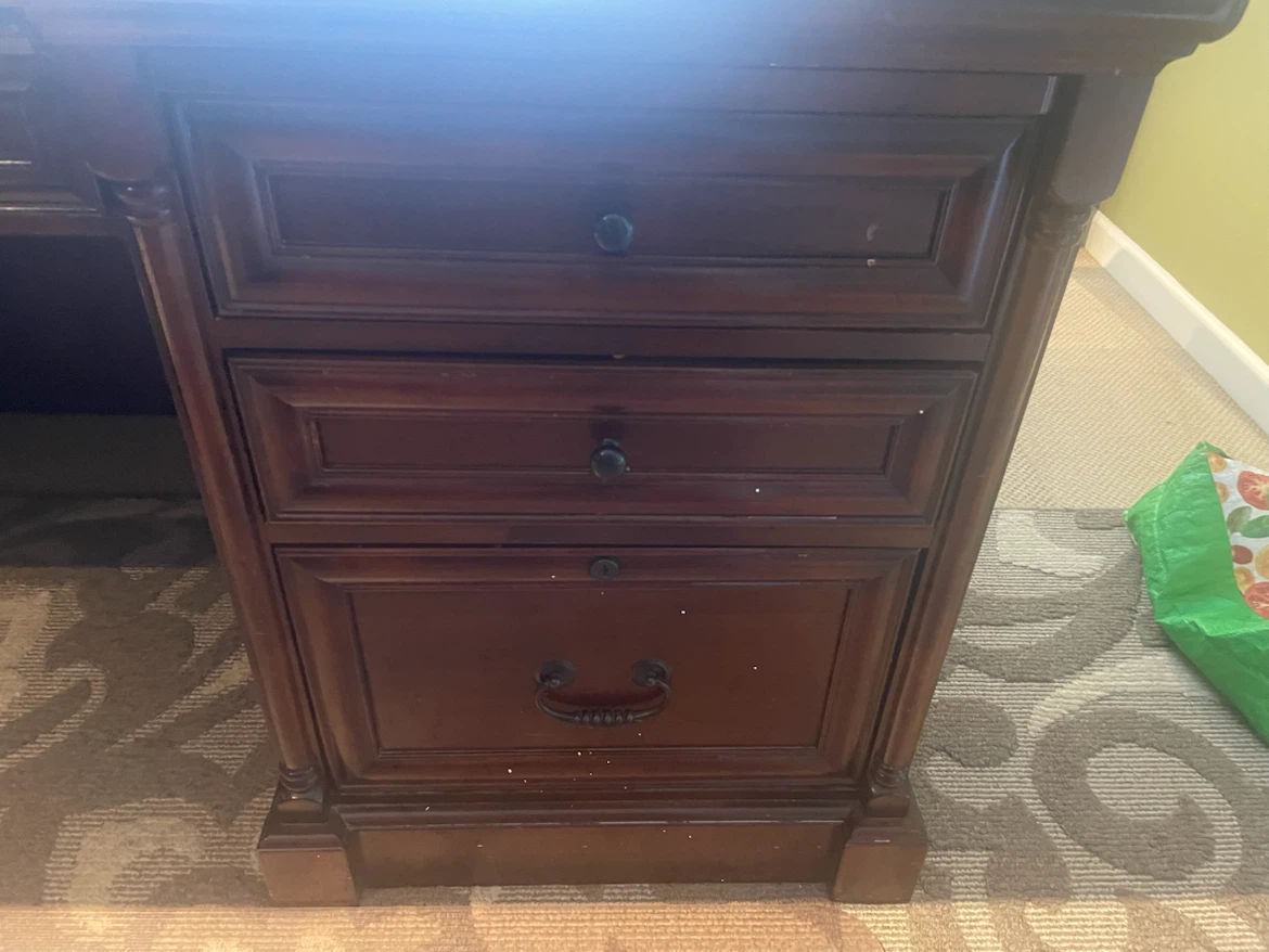 OBO Wooden solid  Executive Desk - photo 2