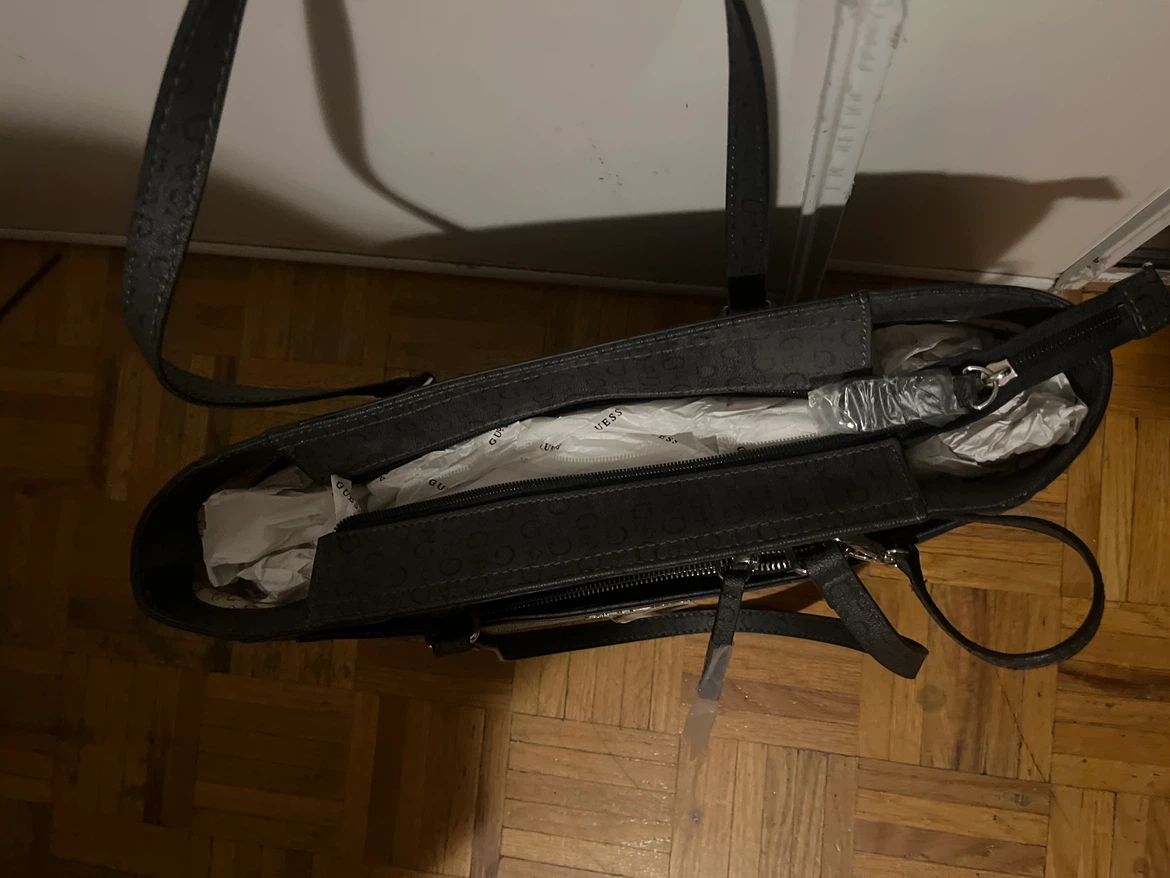 GUESS Grey/Light Grey Tote Bag - photo 3