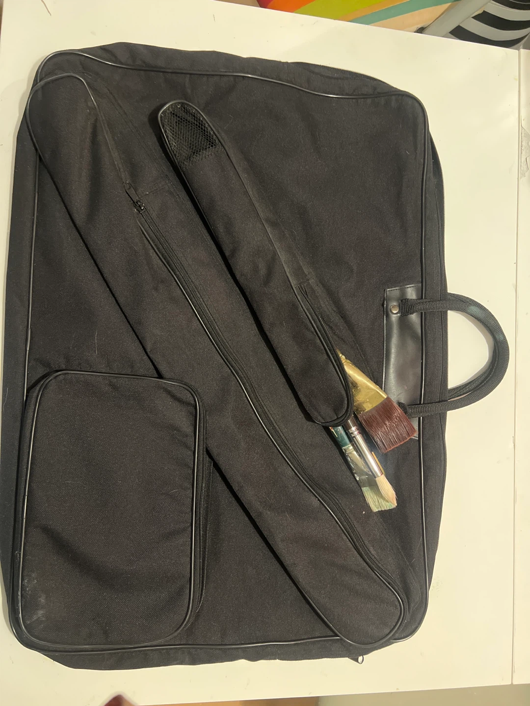 Black Art Portfolio Carrying Case