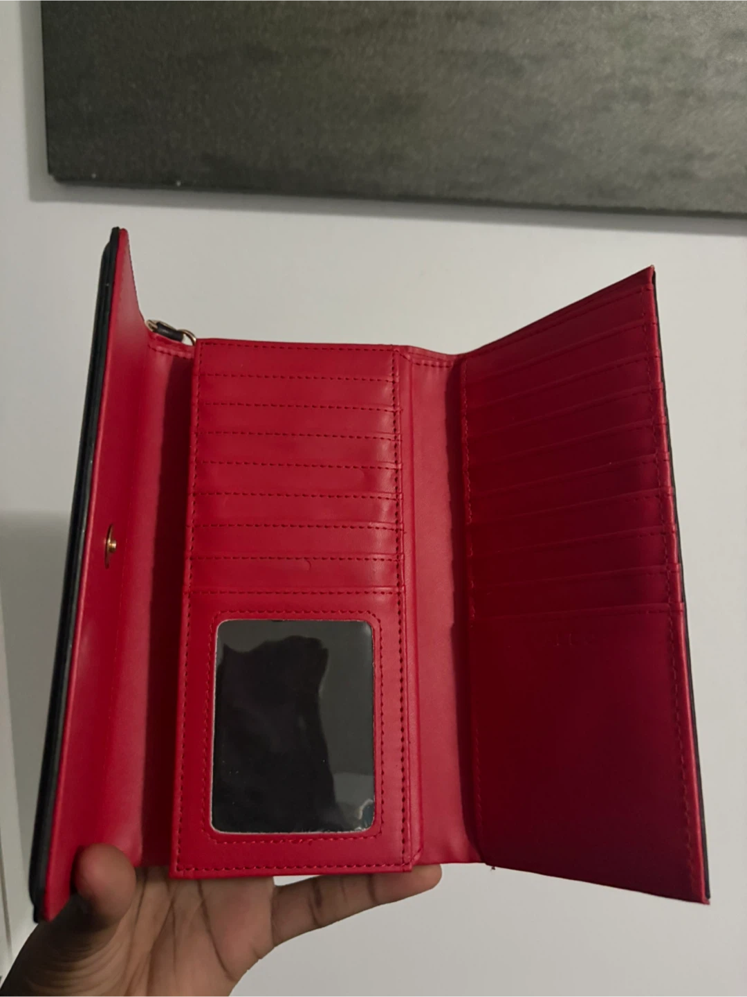 ALDO Black Wallet with Wrist Strap - photo 3