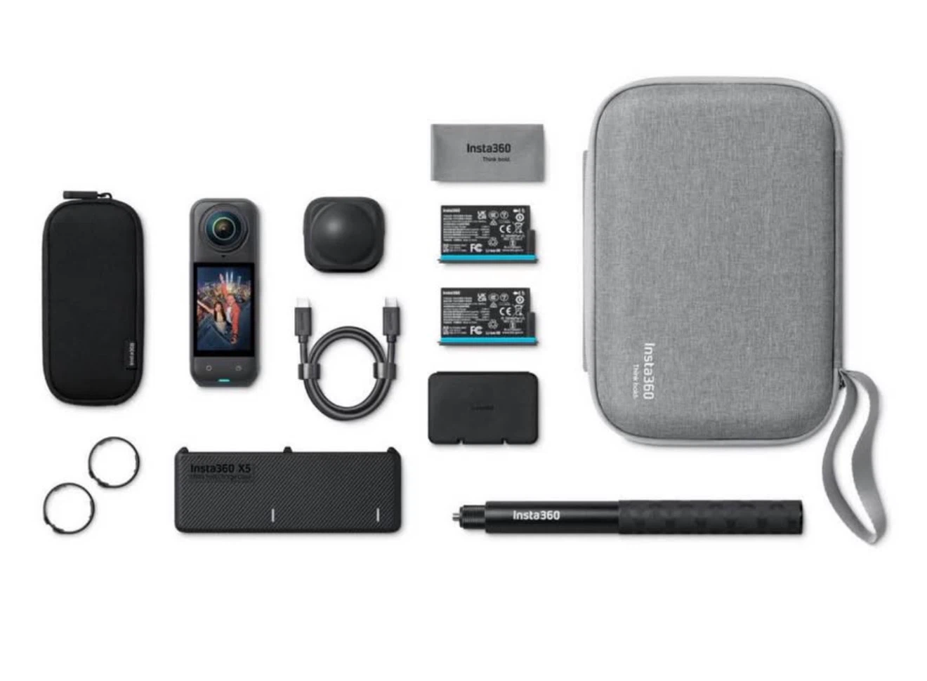 Insta360 X5 Camera Kit with Accessories