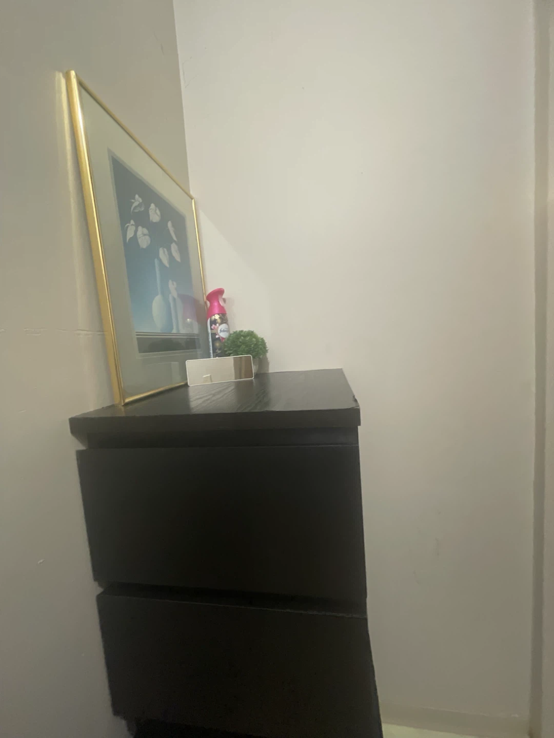 Black 4-Drawer Dresser - photo 2