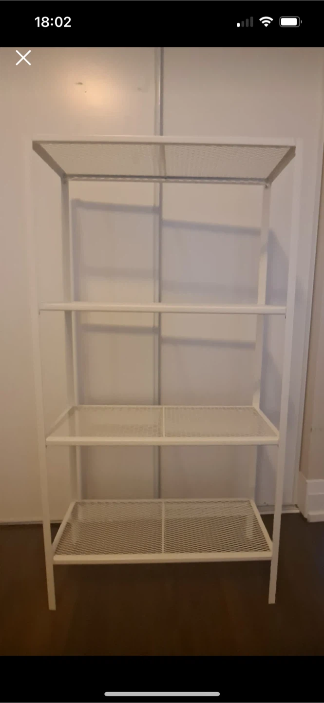 IKEA BAGGEBO Shelf Unit - White - photo 3