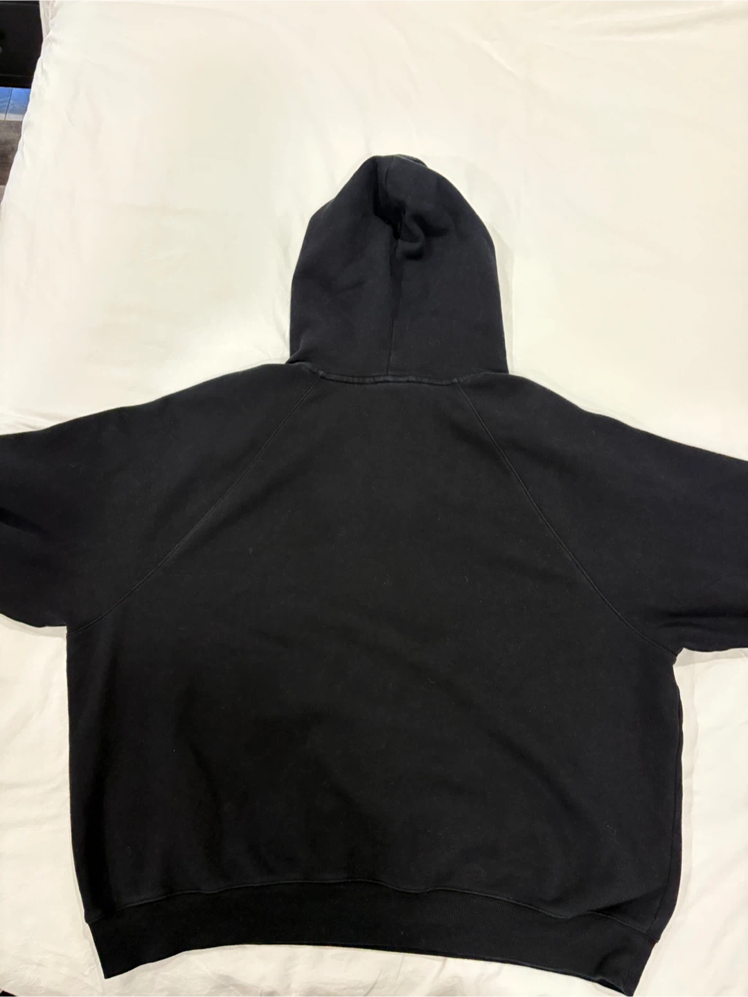 Aritzia Black Sweatfleece Mega Fit Hoodie - photo 2