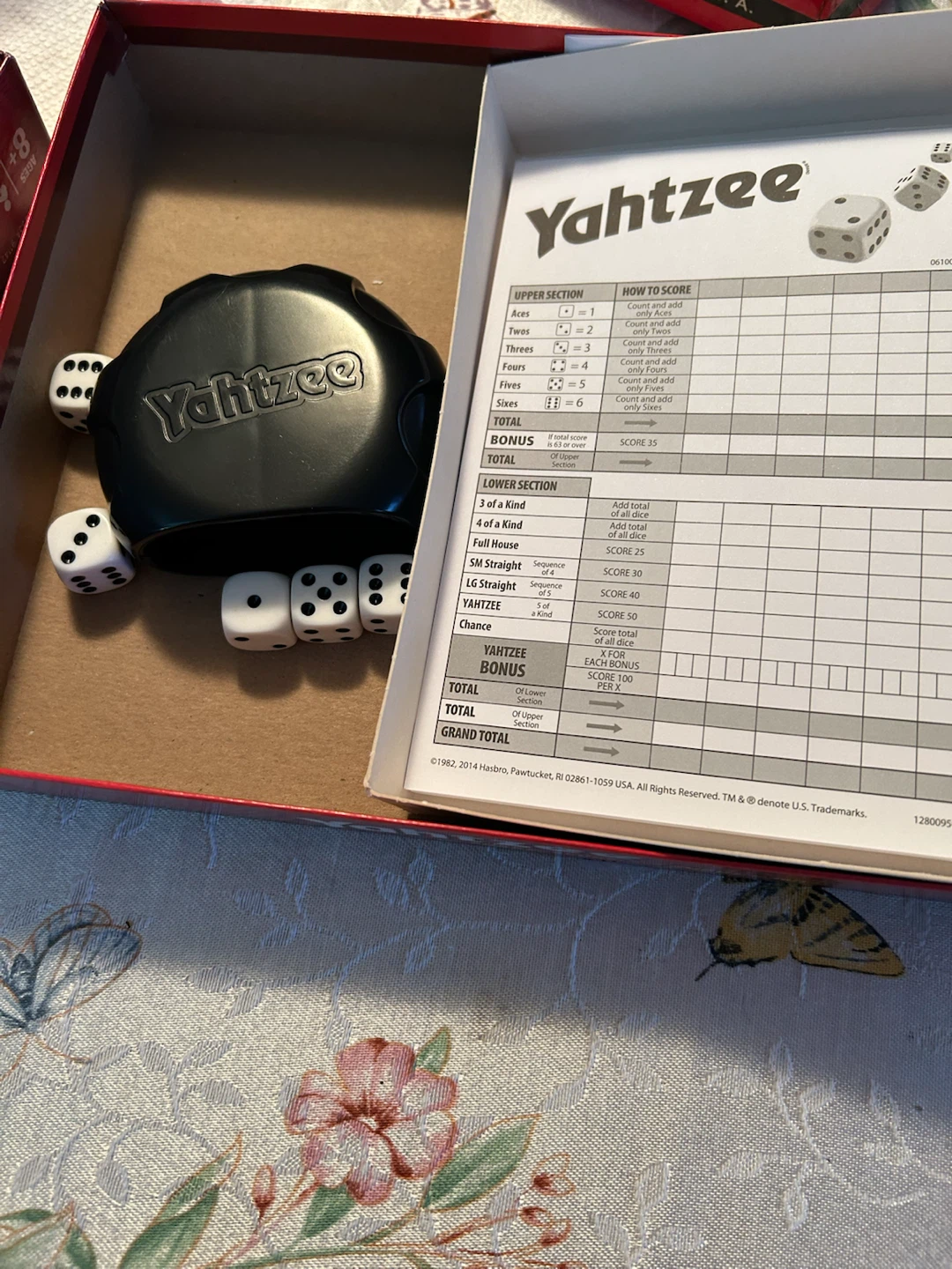 Po-Ke-No Poker Keno Board Game& Yahtze Set - photo 2