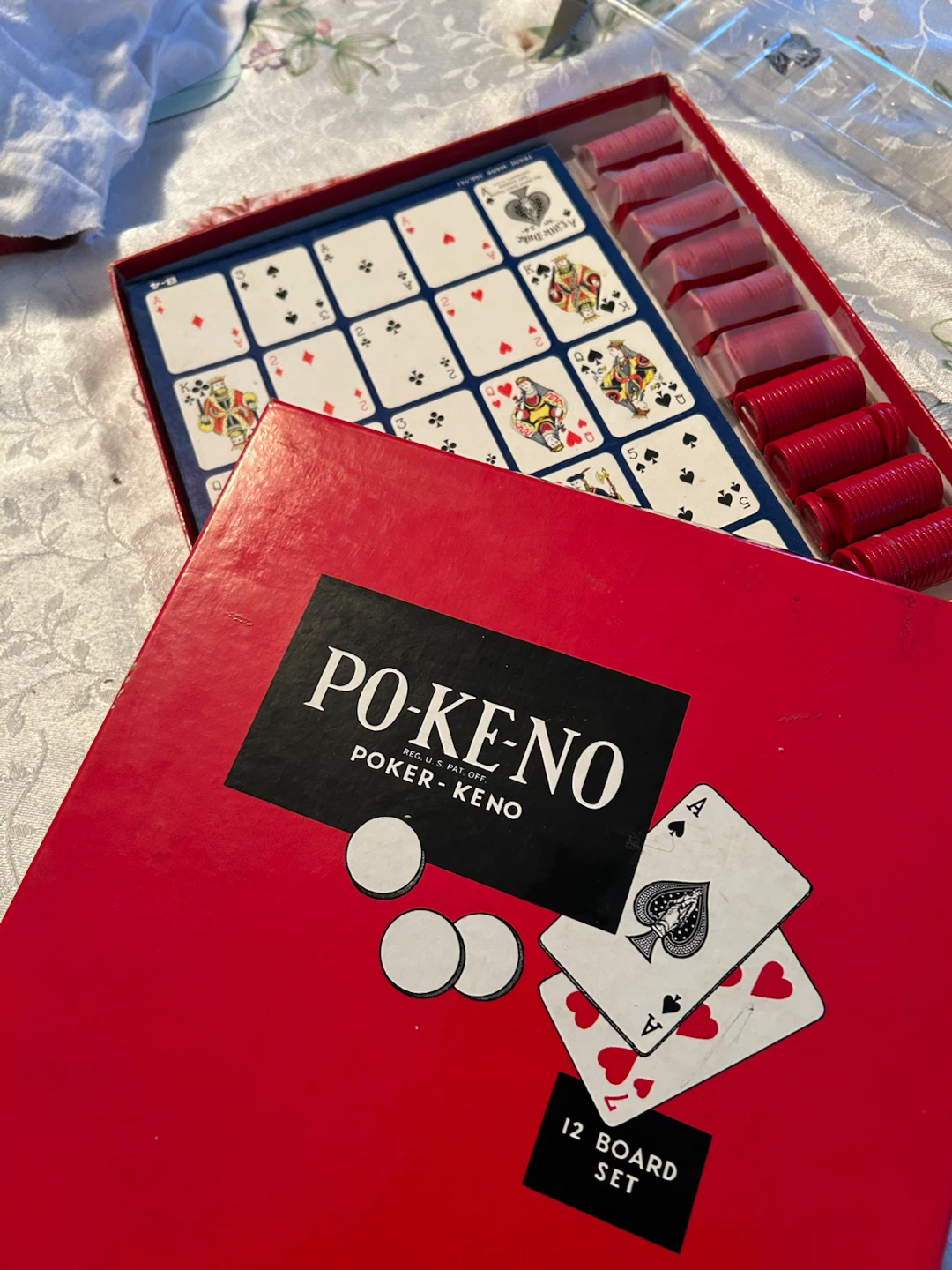 Po-Ke-No Poker Keno Board Game& Yahtze Set - photo 3
