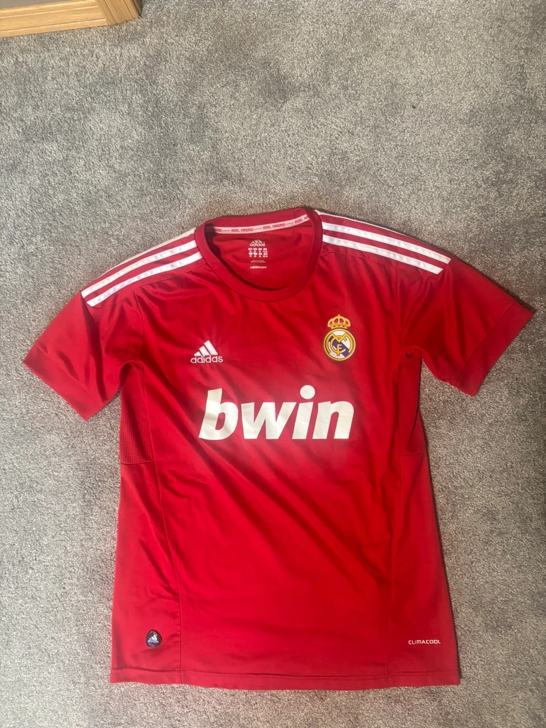 Real Madrid Adidas ClimaCool Soccer Jersey Men's Medium