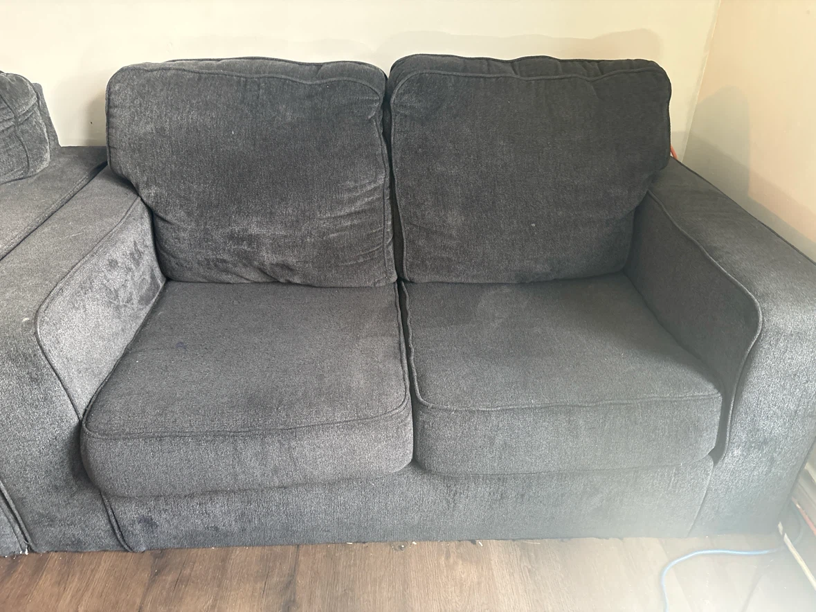 Dark Grey Sectional Sofa - photo 3