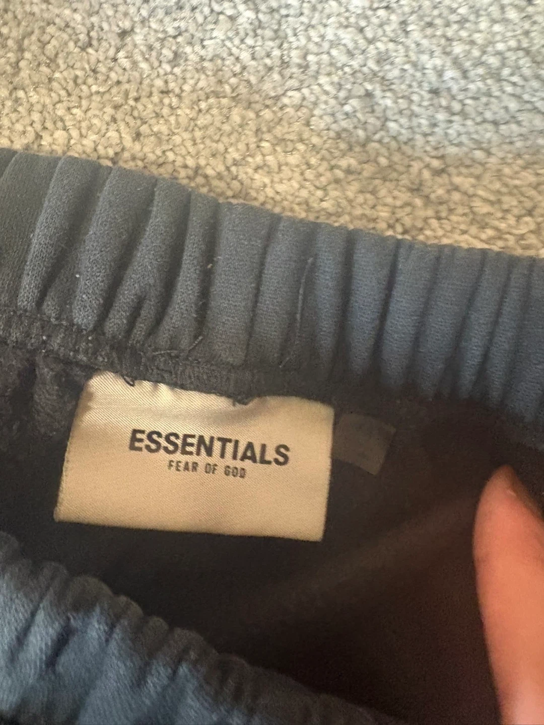 Black Essentials Fear of God Sweatpants - photo 2