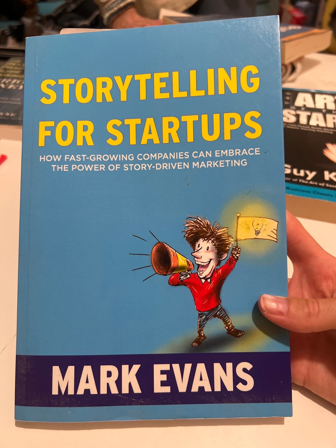 Storytelling for Startups by Mark Evans Book