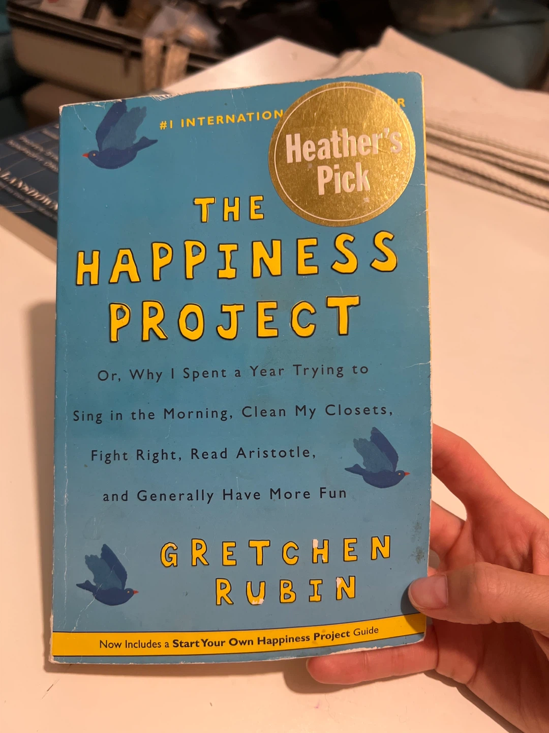 The Happiness Project by Gretchen Rubin Book