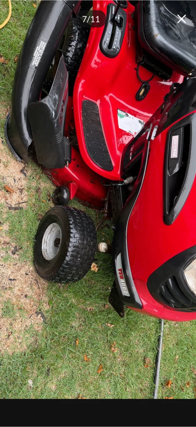Hydro mower with full service /- garaged