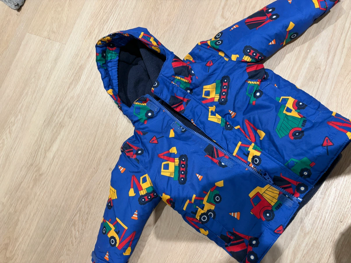 The Children's Place Blue Construction Truck Jacket - photo 5