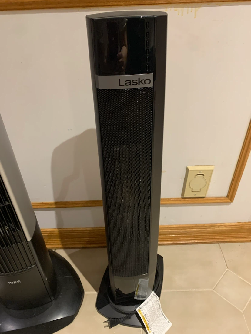 Lasko Tower Fan Heater with Remote Control