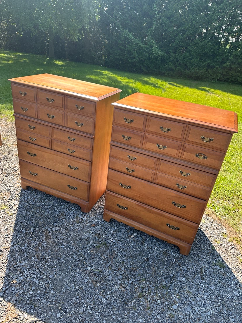 Matching Drouin Solid Maple Tall Dressers (CAN DELIVER) - photo 2