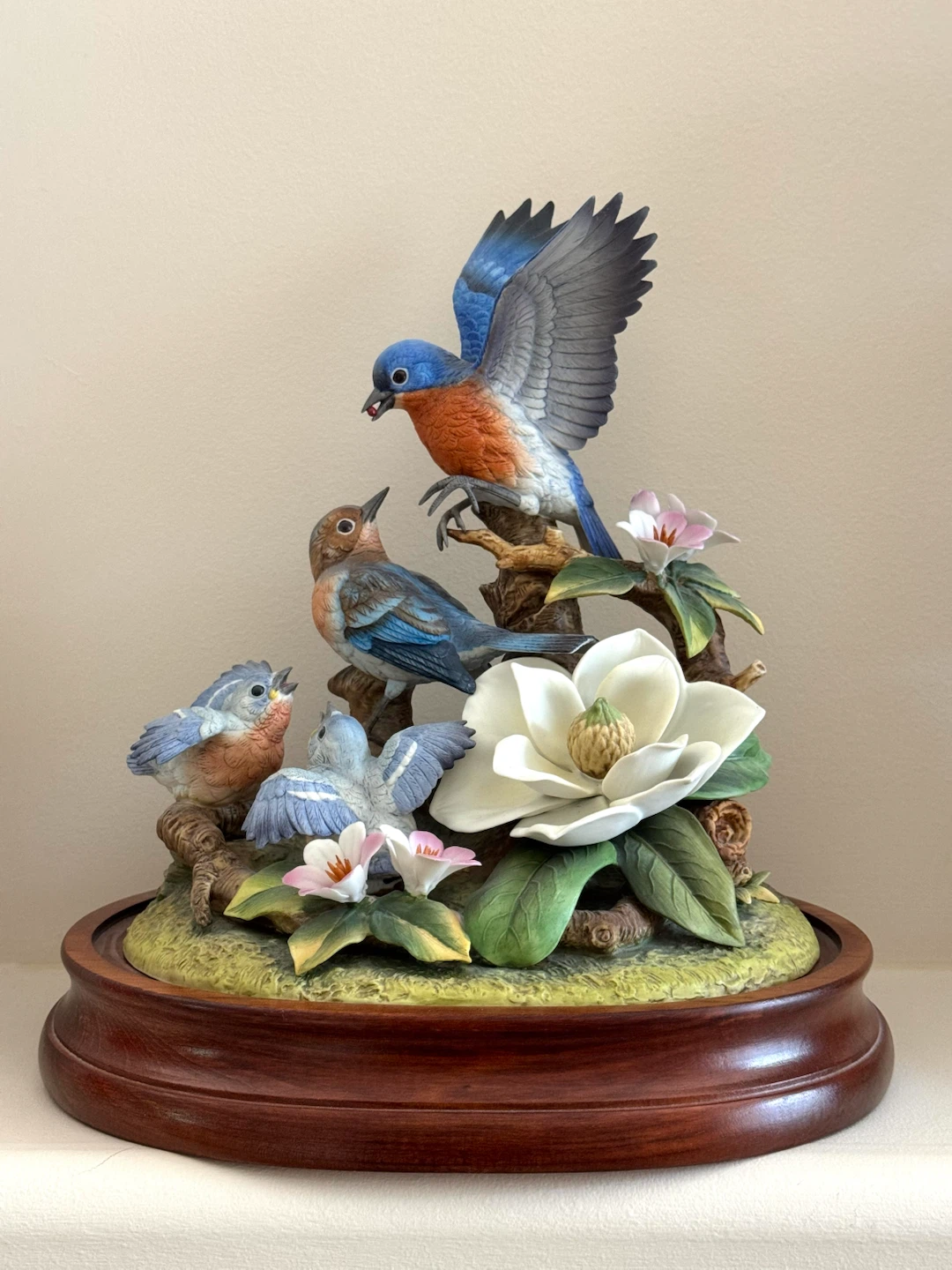 Andrea by Sadek "Bluebird Family" Figurine LTD-14