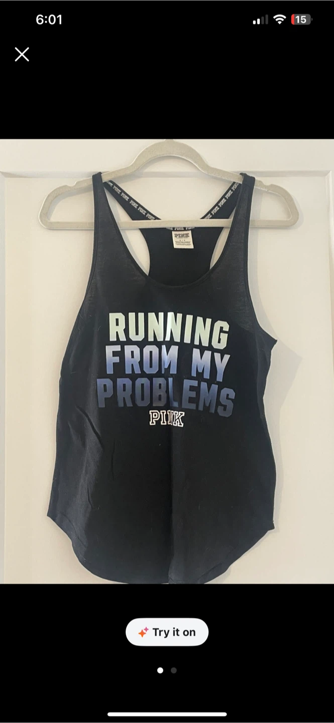 VS Pink workout tee