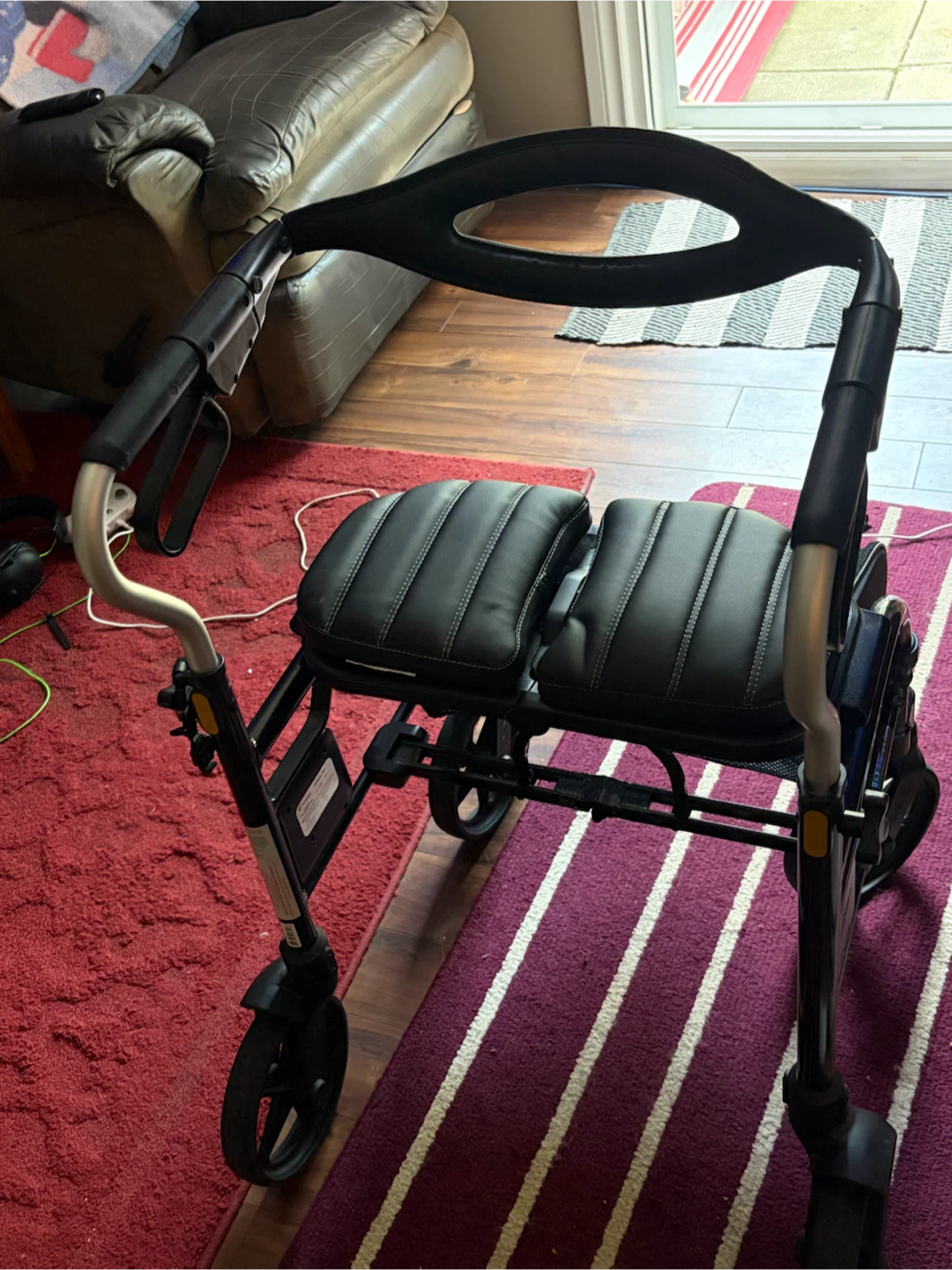 Evolution Rollator Walker with Seat and Bag - photo 3