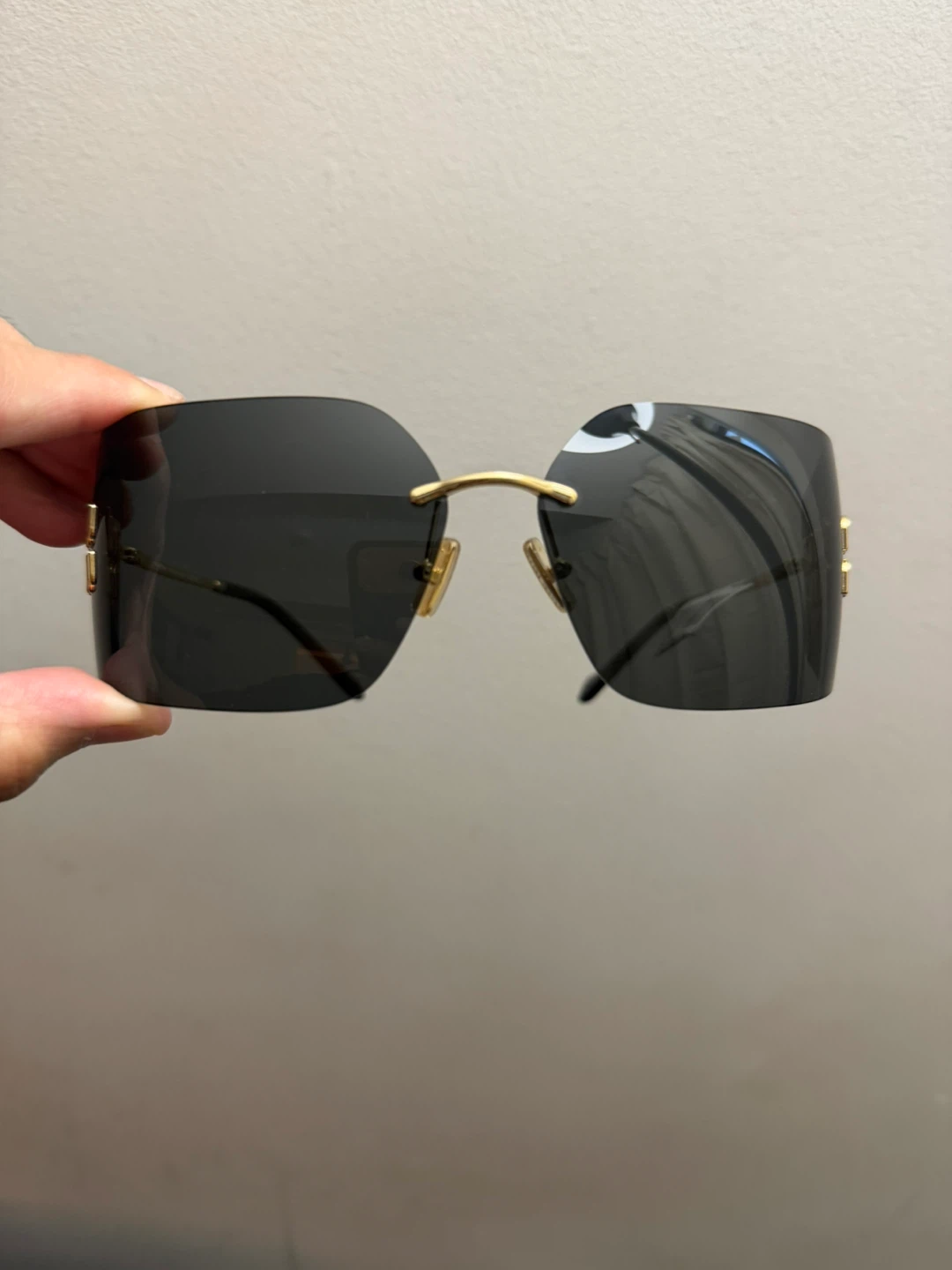 Miu Miu Sunglasses MU 54YS Grey Authentic