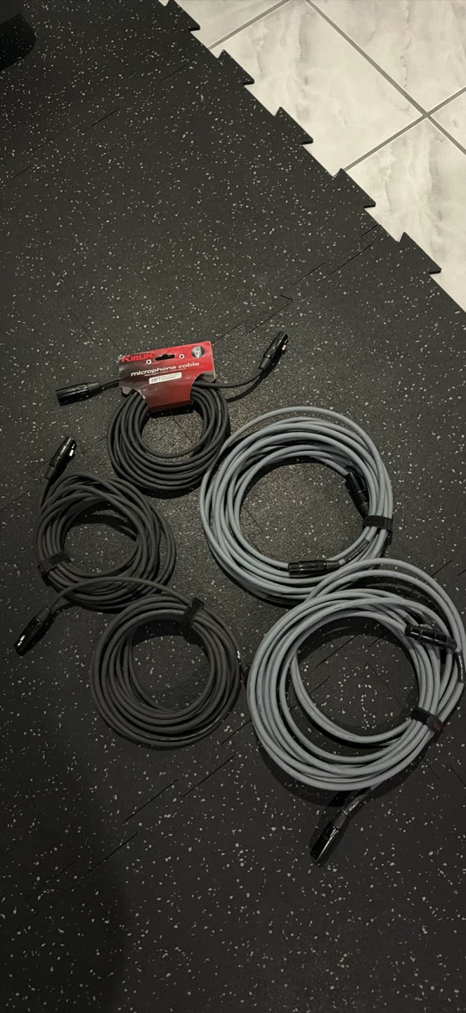 Kirlin Microphone Cables 25ft