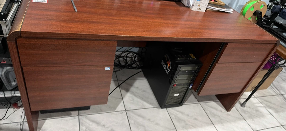 Office Desk with Drawers - photo 2