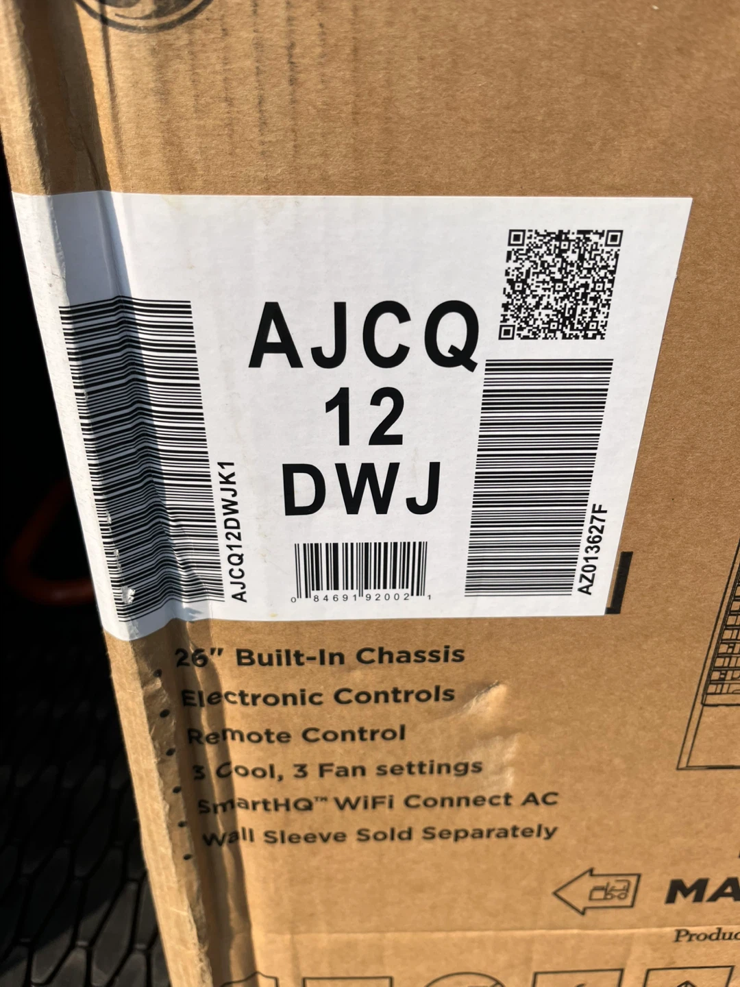 GE wall air conditioner