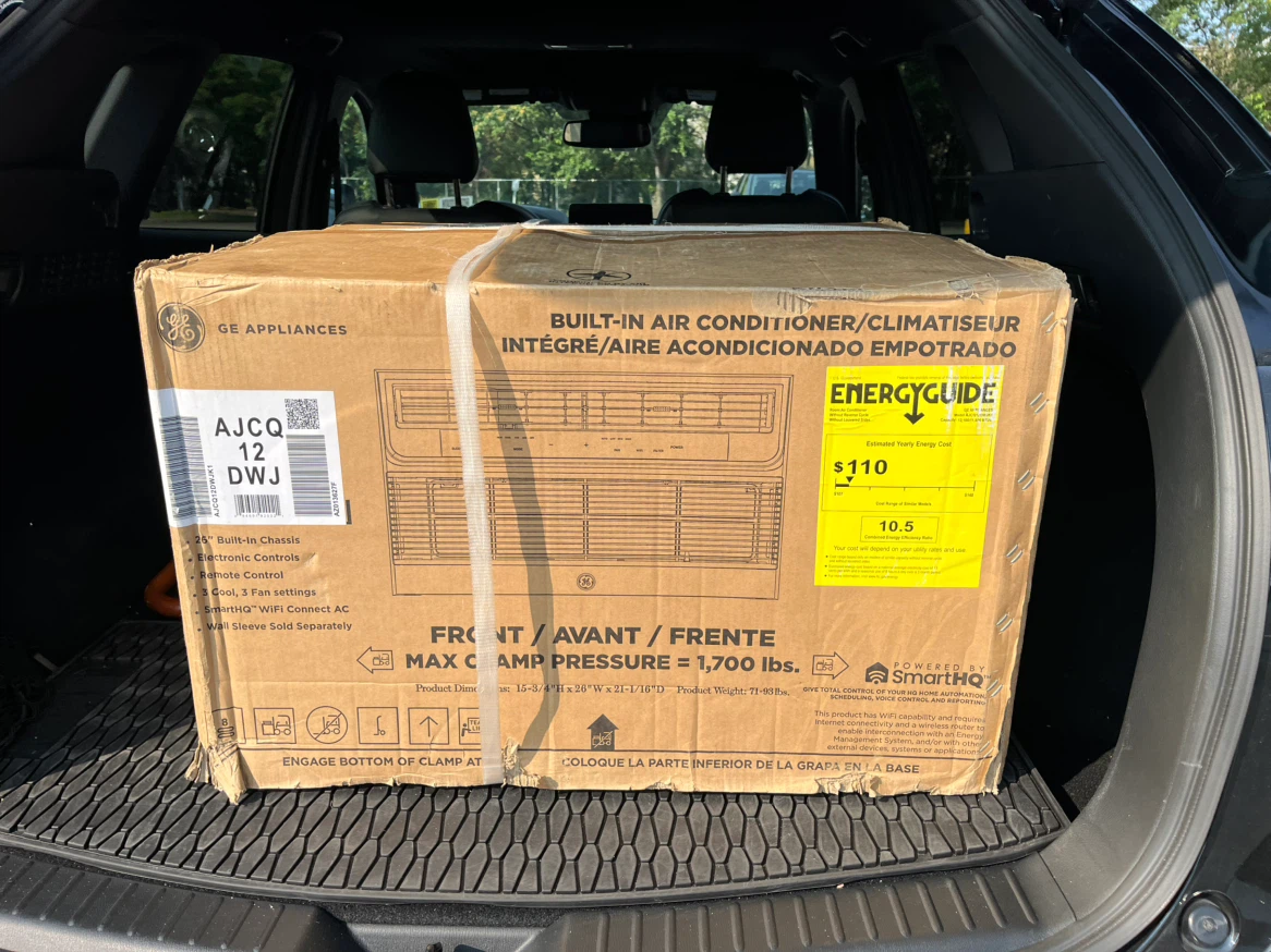 GE wall air conditioner - photo 3