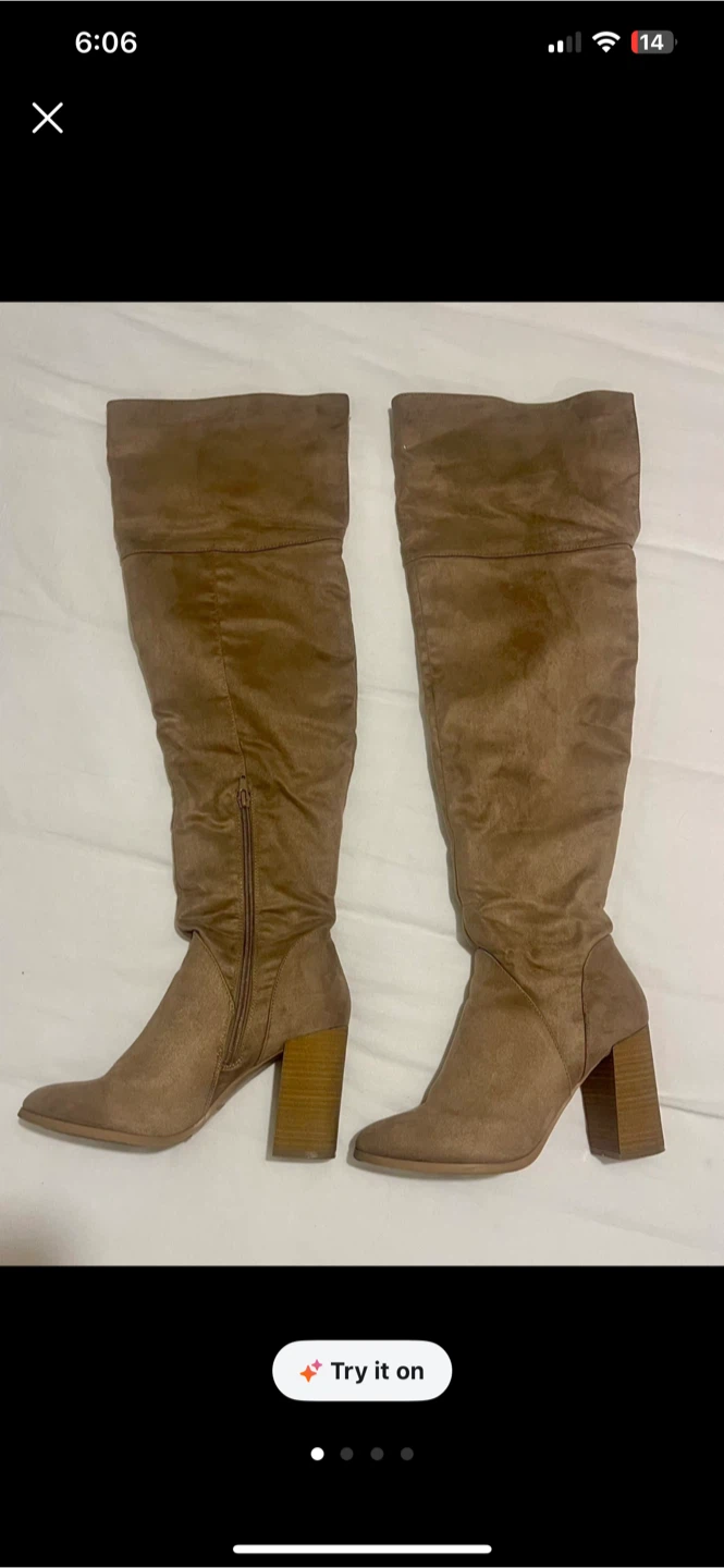 Call it Spring Over-the-Knee Boots