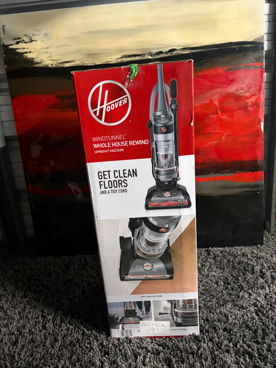 Hoover WindTunnel Whole House Rewind Upright Vacuum - photo 3