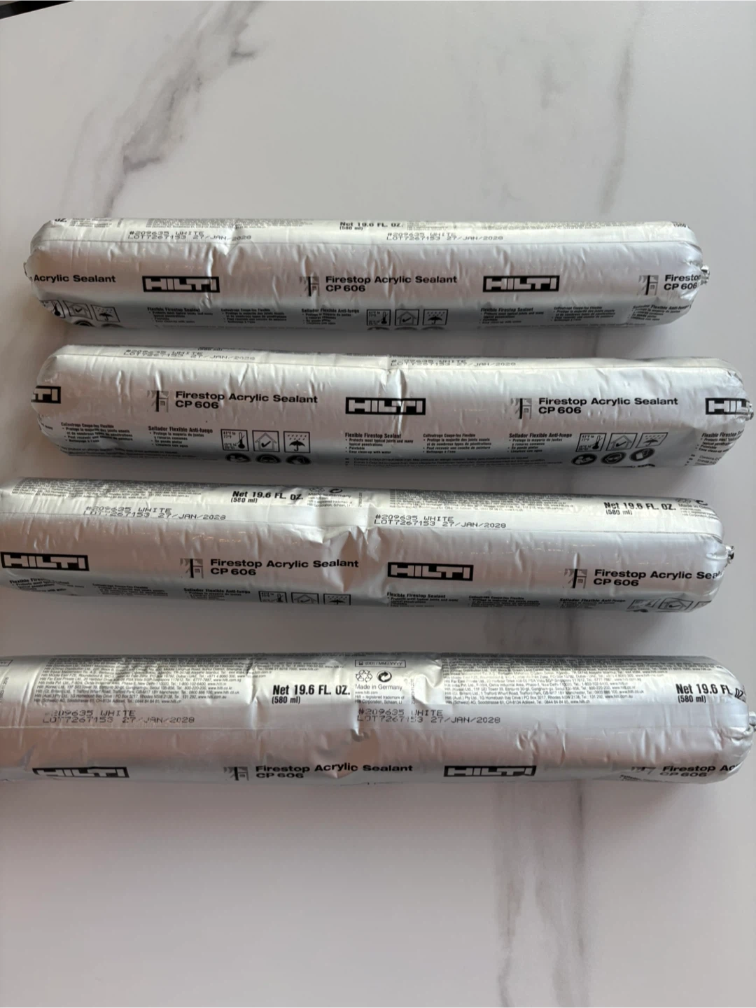 HILTI Firestop Acrylic Sealant CP 606 (White) - photo 4