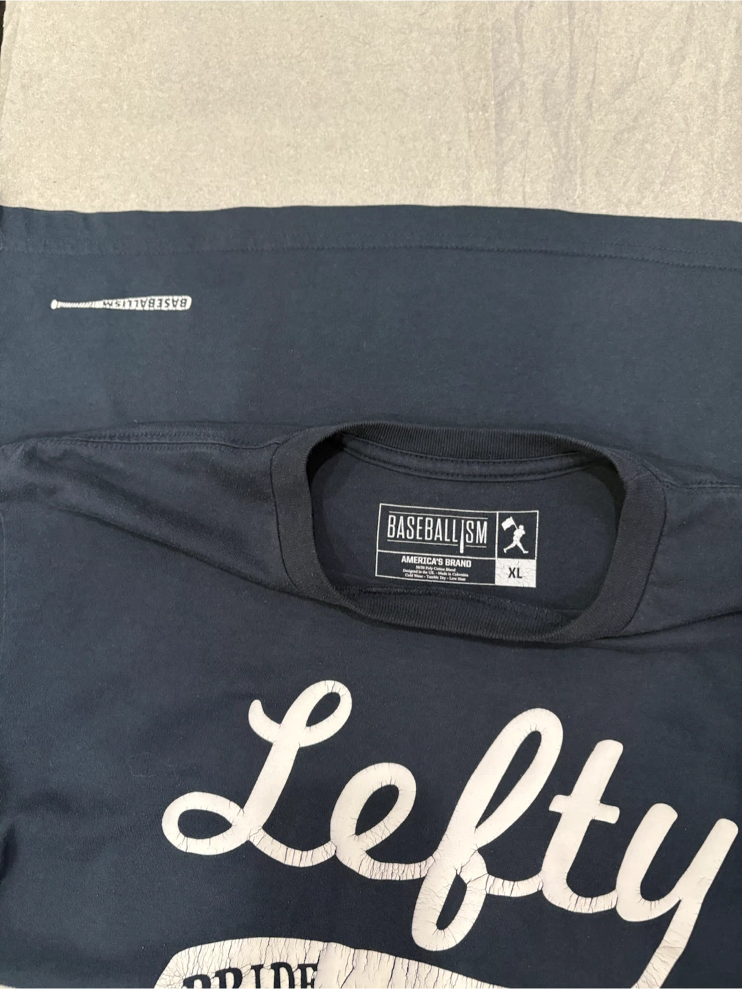 Baseballism Lefty Pride T-Shirt XL - photo 3