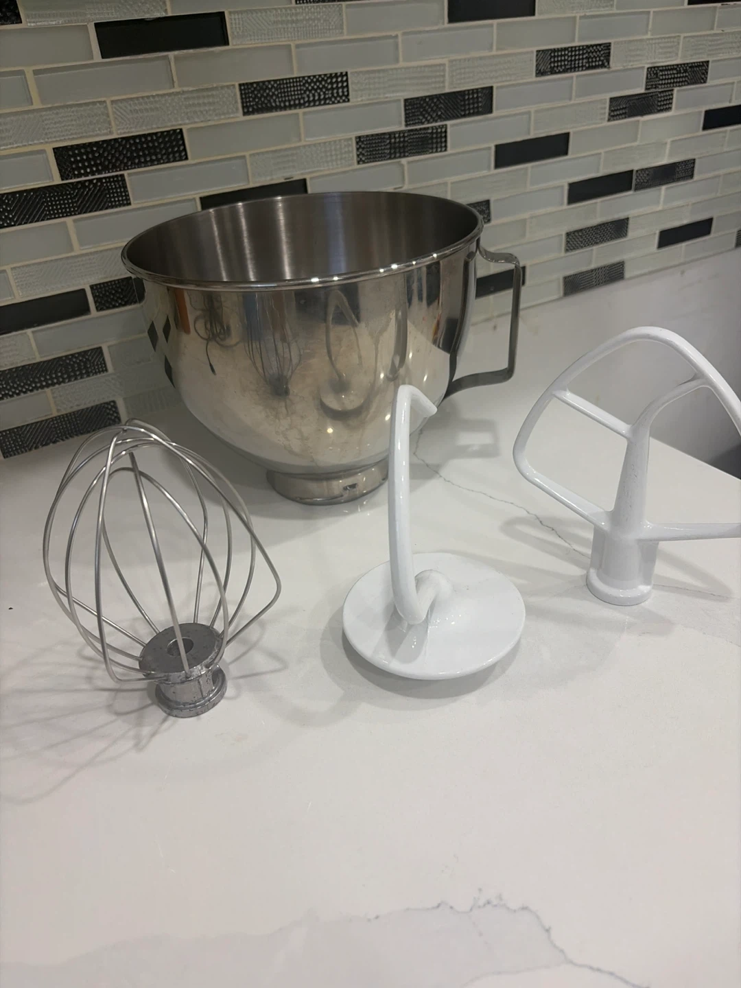 KitchenAid Stand Mixer Bowl and Attachments