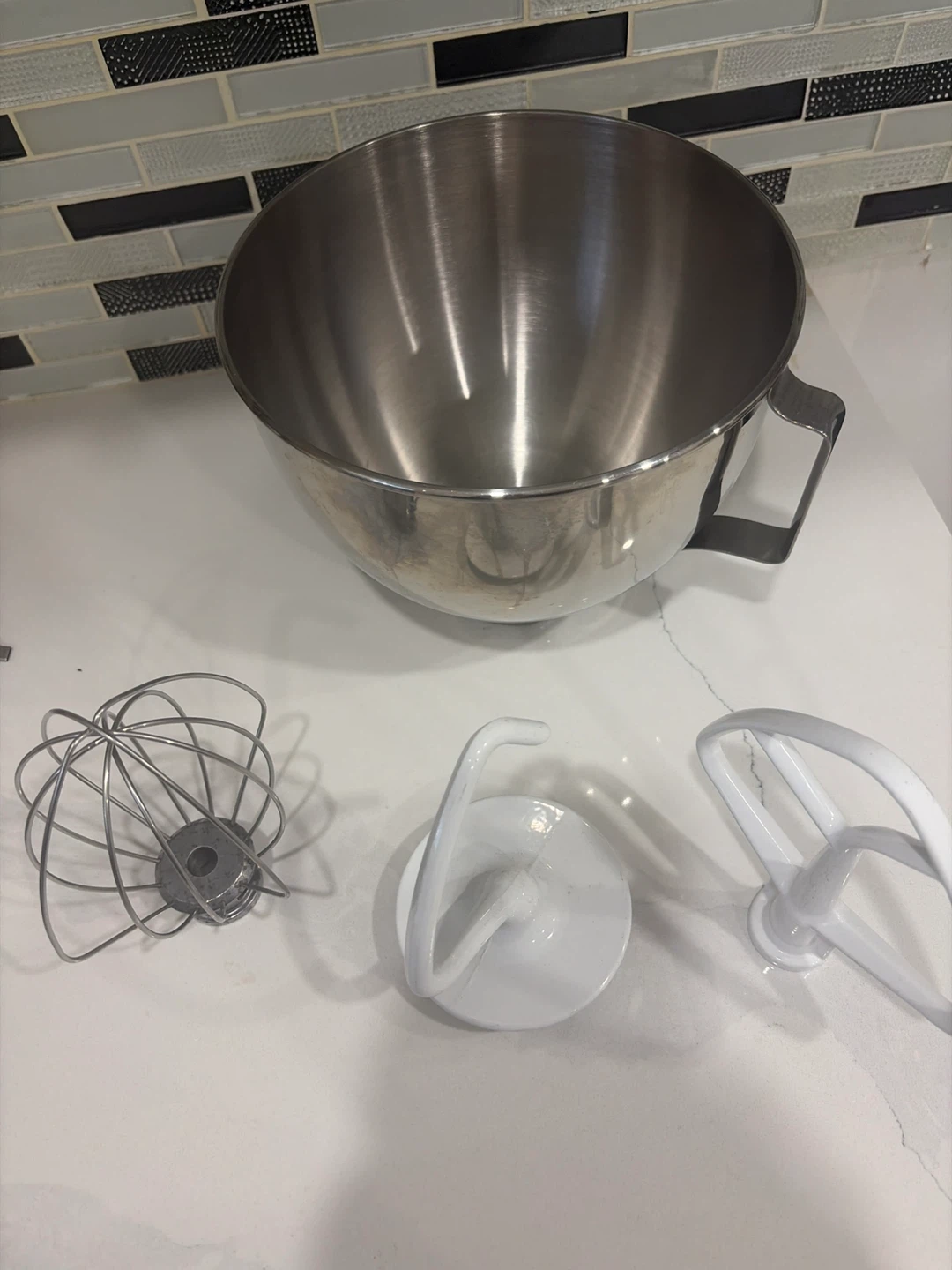 KitchenAid Stand Mixer Bowl and Attachments - photo 3