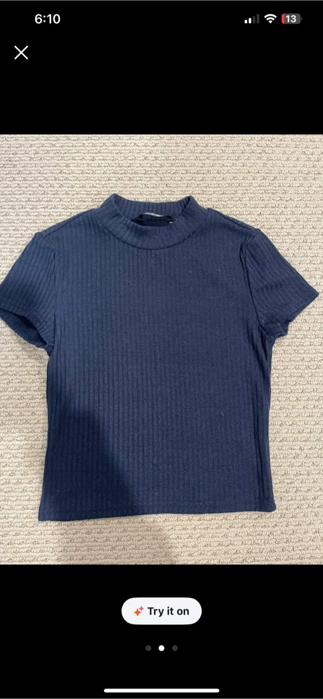 Navy tee - photo 2