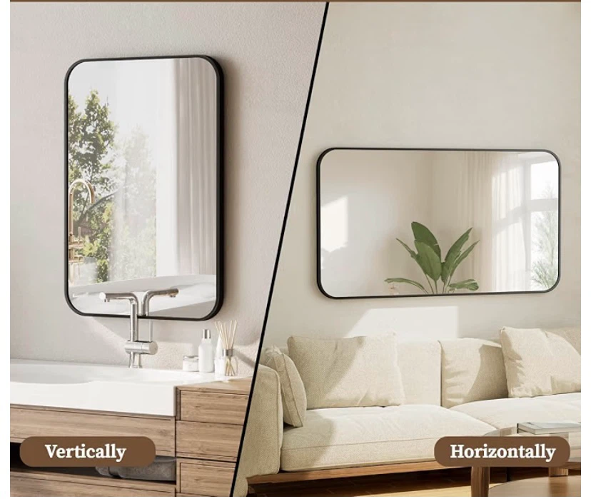 New BEAUTYPEAK Wall Mirror 24" x 36” - photo 4