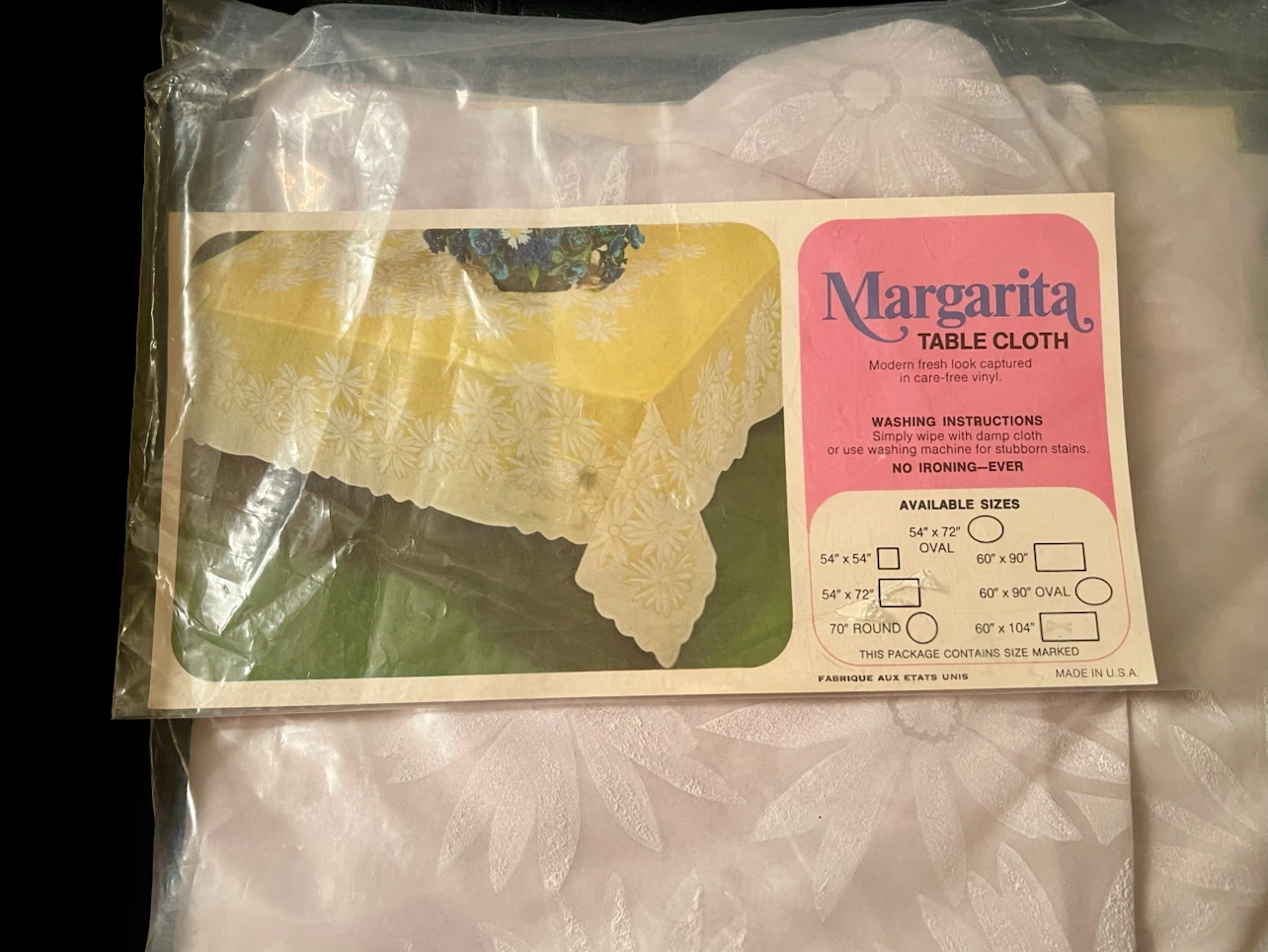 New Extra Large Rectangular Table Cloth - photo 2