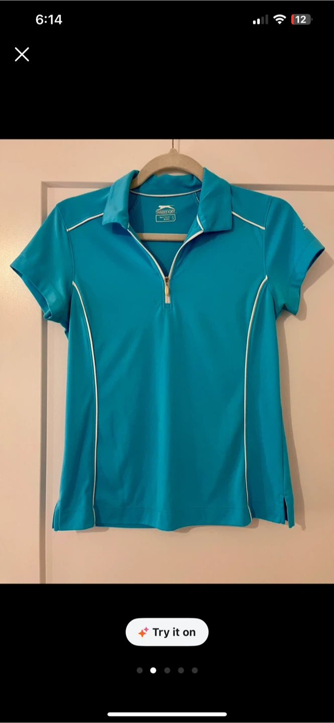 Slazenger Blue Golf Polo - photo 2