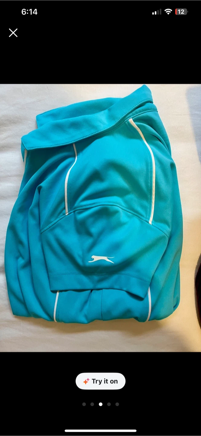 Slazenger Blue Golf Polo - photo 3