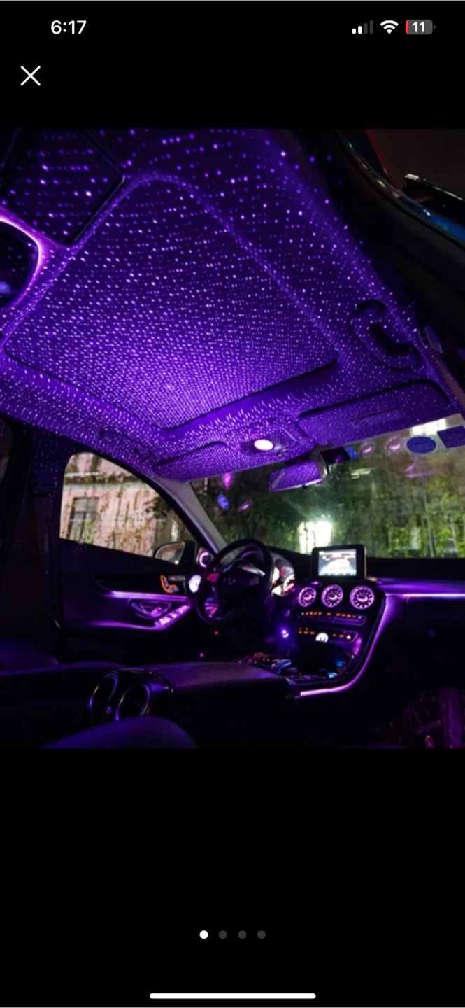 Car Interior Star Projector Light