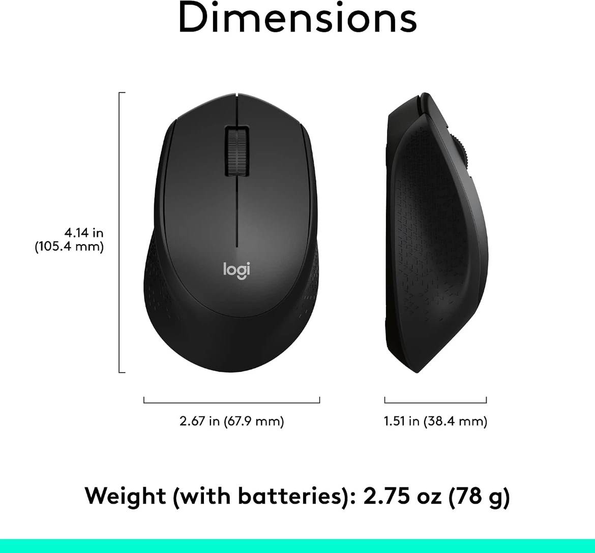 Logitech M330 Silent Plus Wireless Mouse - photo 4